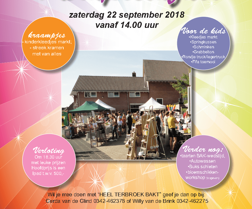 Kerkpleinfair 22 September 2018